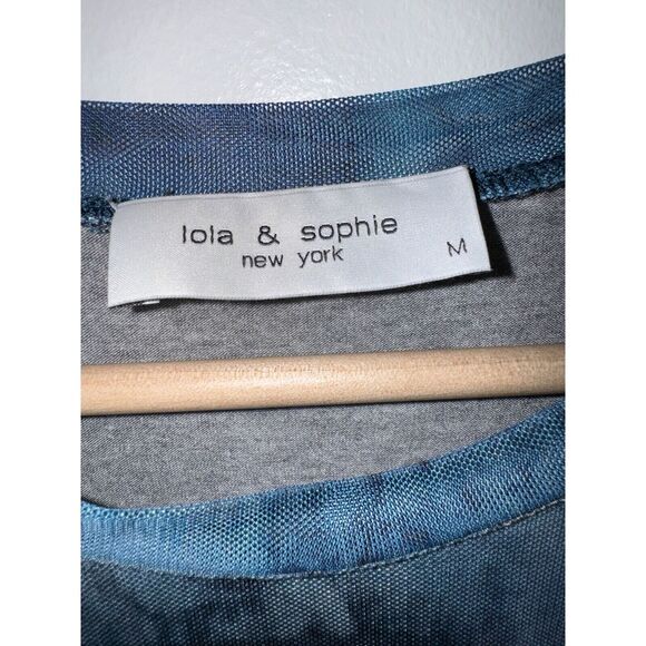 lola & sophie Medium Mesh Layered Top - Picture 5 of 5